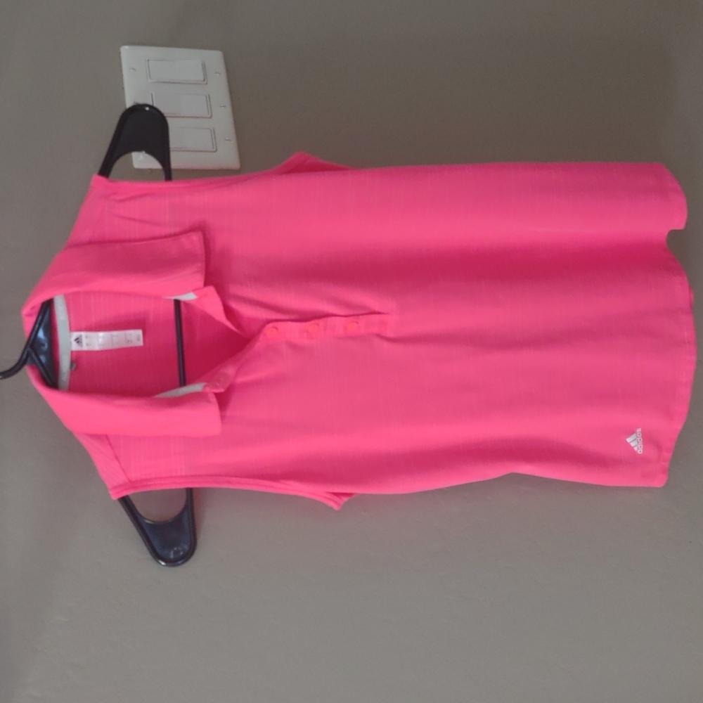 Adidas golf sleeveless polo Small
